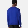 Silk-Cotton Knit V-Neck Sweater