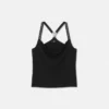 Stretch Crépe Jersey Gathered Top