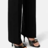 Studded Opera Bow Mules 85 mm
