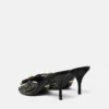 Studded Opera Bow Mules 85 mm