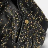 Studded Protea Shoulder Bag