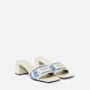 Theia Raffia Mules 55 mm