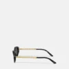 Tubular Greca Oval Sunglasses