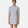 Tweed A-line Mini Dress