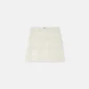 Tweed Cotton Mini Skirt