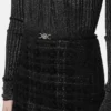 Tweed Cotton Mini Skirt