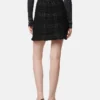 Tweed Cotton Mini Skirt