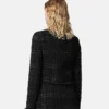 Tweed Cotton Zipped Jacket