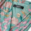 Underwater Barocco Halterneck Midi Dress