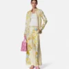 Underwater Barocco Silk Pants