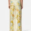 Underwater Barocco Silk Pants