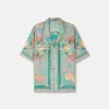 Underwater Barocco Silk Shirt