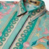 Underwater Barocco Silk Shirt
