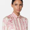 Underwater Barocco Silk Shirt