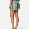 Underwater Barocco Silk Shorts