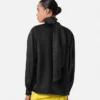 V Allover Jacquard Silk Lavalli&egrave;re Shirt