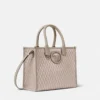 V Allover La Medusa Small Tote Bag