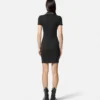 V-Emblem Midi Polo Dress