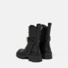 V Leather Boots 45 mm