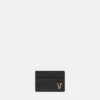 V Leather Card Holder
