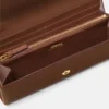 V Leather Wallet On Chain