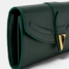 V Leather Wallet On Chain