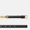 V2025 Chain Leather Belt 2 cm
