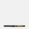Versace Logo Leather Belt 1.5 cm
