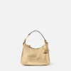 Versace Tag Hobo Metallic Bag