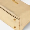 Versace Tag Hobo Metallic Bag