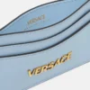 Versace Tag Leather Card Holder