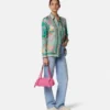 Versace Tag Nappa Bowling Bag