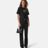 Versace Tag Nappa Hobo Bag