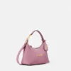 Versace Tag Suede Hobo Bag