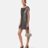 Virtus Small Leather Shoulder Bag