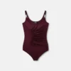 Viscose-Jersey Draped Bodysuit