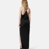 Viscose-Jersey Gathered Gown