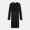 Viscose-Jersey Midi Dress