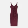 Viscose-Jersey Midi Dress