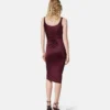 Viscose-Jersey Midi Dress