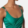 Viscose-Jersey Midi Dress