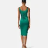 Viscose-Jersey Midi Dress