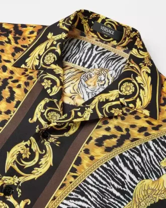 Wild Cats Silk Shirt