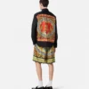 Wild Cats Silk Shorts