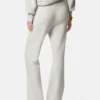 Wool-Blend Flared Towel Pants