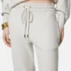 Wool-Blend Flared Towel Pants