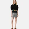 Wool-Cashmere Knit Boxy Sweater