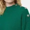 Wool-Cashmere Knit Boxy Sweater