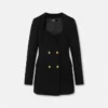Wool Double-Breasted Blazer Dress