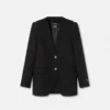 Wool Single-Breasted Blazer